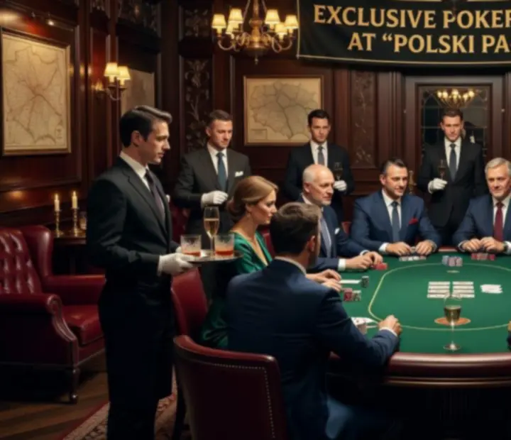 Pokerowy event zorganizowany w partnerskim lokalu
