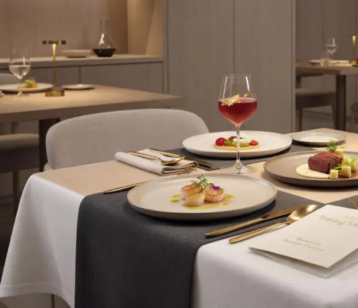 Wyselekcjonowane menu degustacyjne i koktajle podczas pokerowego wieczoru VIP w restauracji